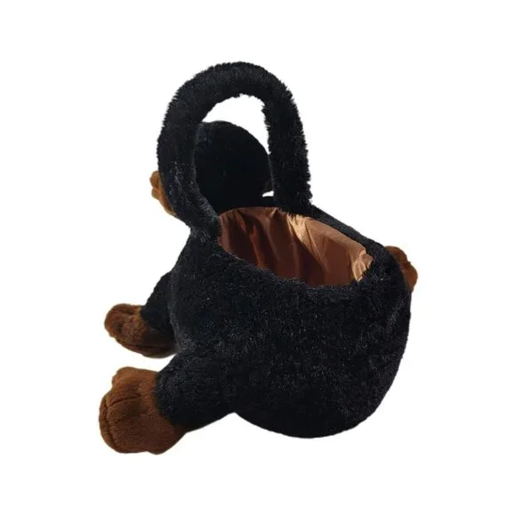 Dan Dee Collectors Choice Plush Stuffed Monkey Easter Basket Brown NWOT - Picture 3 of 9